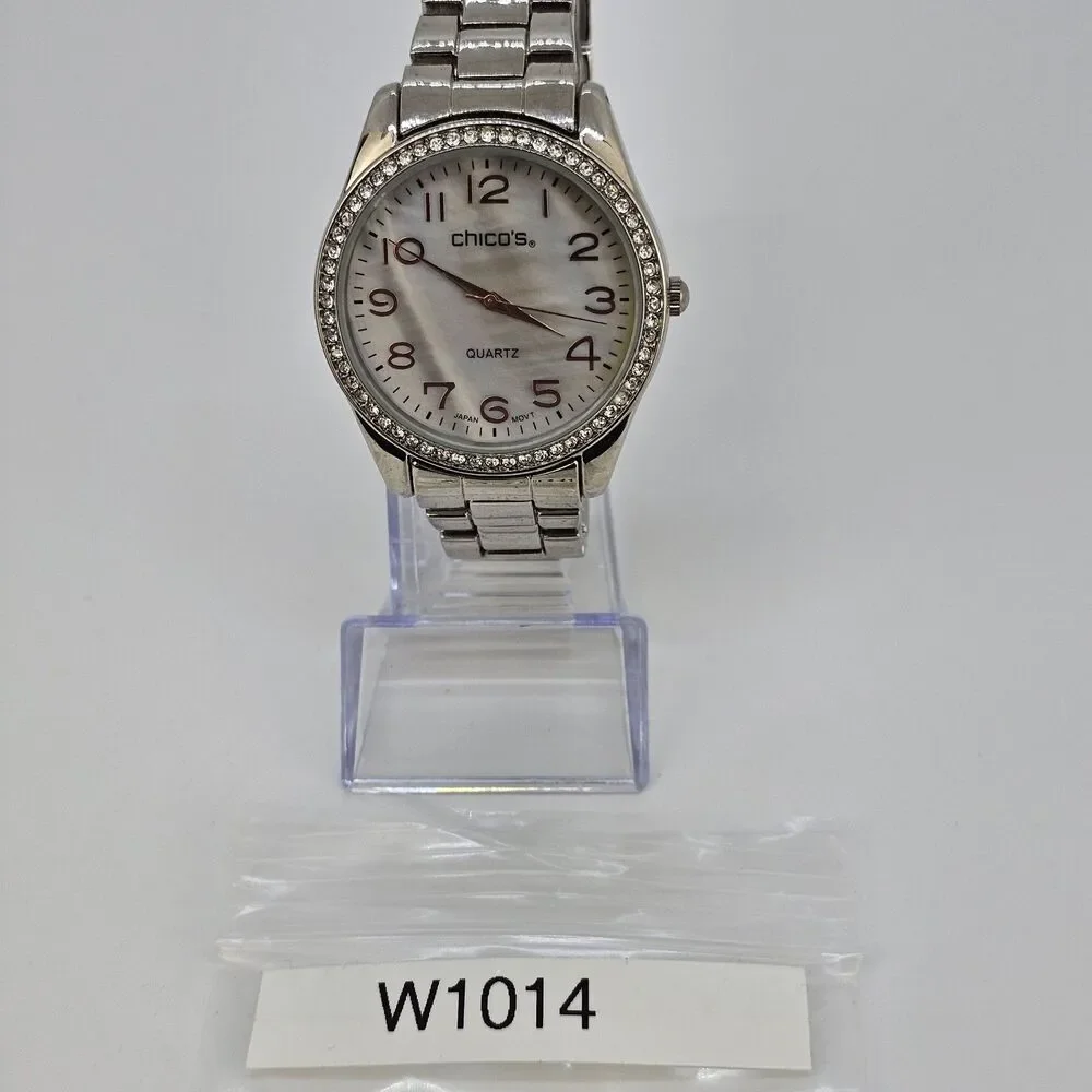 Chico's Women's Watch 41MM Gray Gold Dial‎ Gray Gold Bracelet 6.5